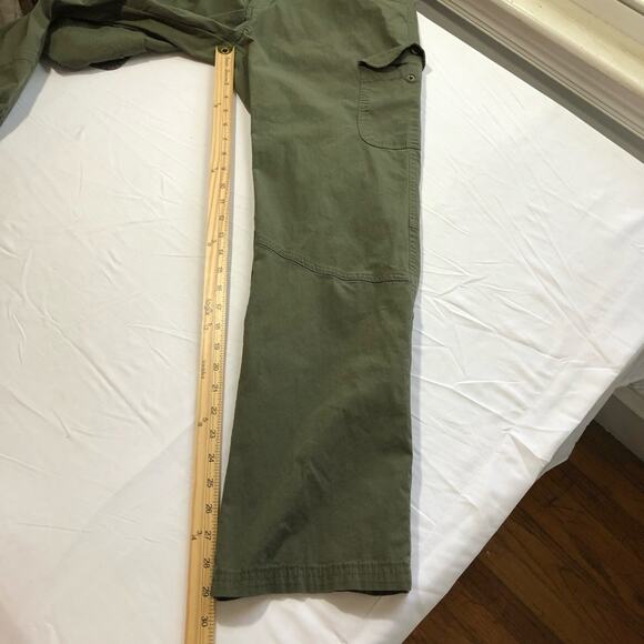 Boy Scouts of America uniform womens 8 army green cargo pants toggle legs hiking - Picture 6 of 11